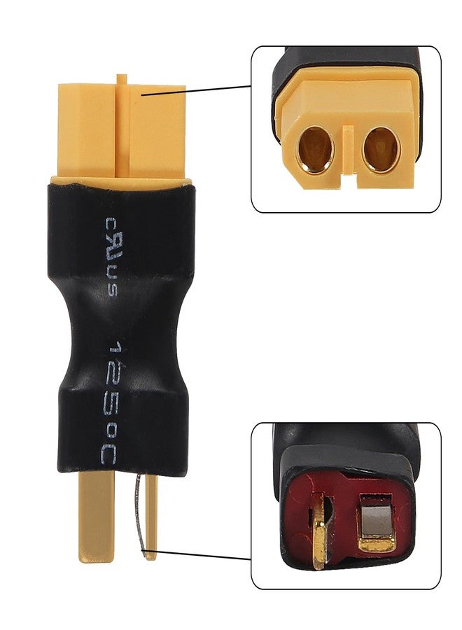 Meimom 4Pairs (8pcs) XT60 Plug Male Female Connector to T Plug Male Female Connector Conversion Adapter - Image 4